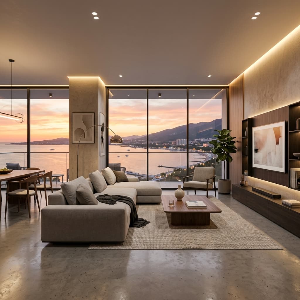 Gelendzhik apartment interior